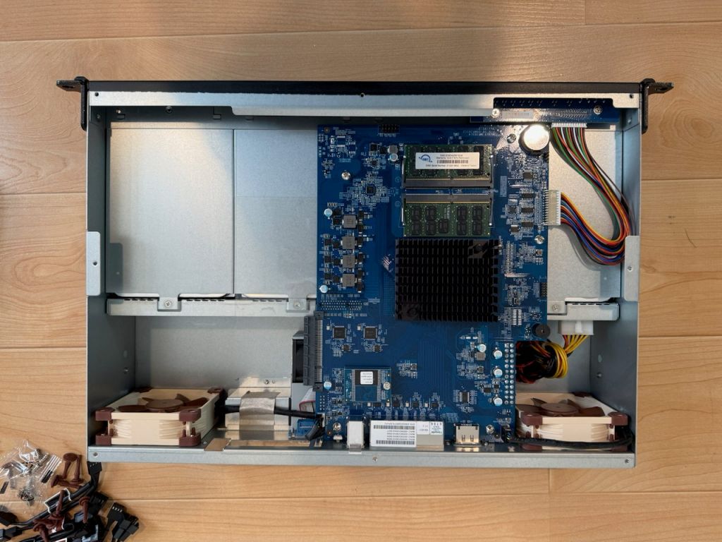 Rackstation with Noctuas