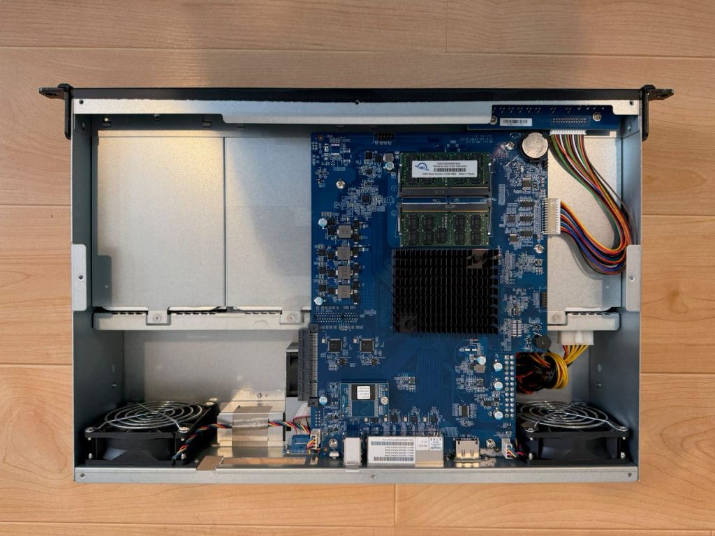 Rackstation with original fans